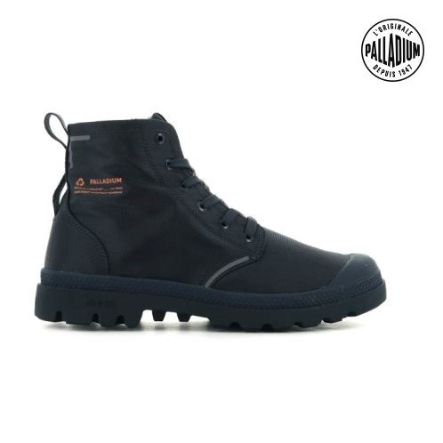 Palladium Pampa Lite+ Recycle WP+ Men's Boots Black | UK W629-QUZ